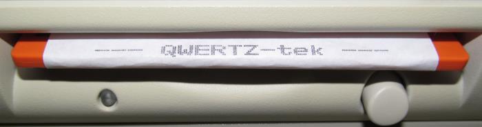 A:\>QWERTZ-tek_